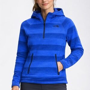 The North Face Women's Royal Blue Striped Pullover